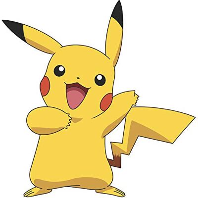 RoomMates Pikachu Pokemon Nintendo reuzensticker, herpositioneerbaar, 45,7 cm x 101,6 cm RoomMates Pikachu Pokemon Nintendo reuzensticker, herpositioneerbaar, 45,7 cm x 101,6 cm