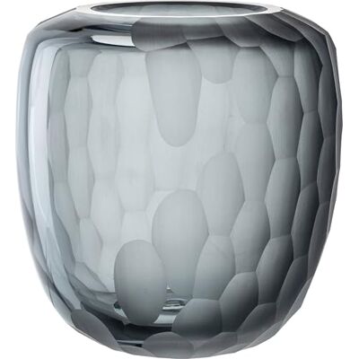 LEONARDO HOME Leonardo Bellagio 036450 Bolvaas van hoogwaardig glas met buitenstructuur, handgemaakt, hoogte 19 cm, diameter 16,5 cm, antraciet LEONARDO HOME Leonardo Bellagio 036450 Bolvaas van hoogwaardig glas met buitenstructuur, handgemaakt, hoogte 19 cm, diameter 16,5 cm, antraciet
