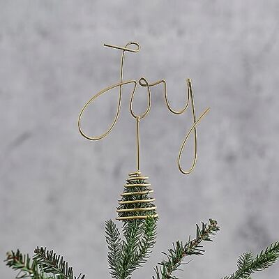 Ginger Ray Gouden metalen kerstboomversiering Ginger Ray Gouden metalen kerstboomversiering