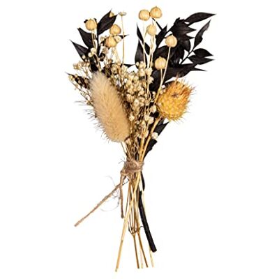 Rayher Boeket gedroogde bloemen zwart en beige Rayher Boeket gedroogde bloemen zwart en beige