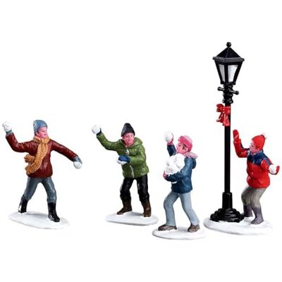 Lemax Christmas Village 32133 sneeuwballen, 4 stuks Lemax Christmas Village 32133 sneeuwballen, 4 stuks