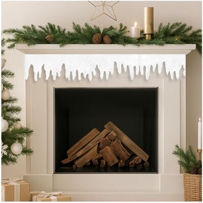 com-four ® IJsslinger van 5 meter als kerstdecoratie com-four ® IJsslinger van 5 meter als kerstdecoratie