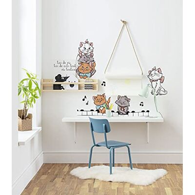 Komar Wandtattoo Aristocats Kittens Afmetingen 50 x 70 cm , Kinderkamer, Muurstickers, Wanddecoratie, Muursticker Komar Wandtattoo Aristocats Kittens Afmetingen 50 x 70 cm , Kinderkamer, Muurstickers, Wanddecoratie, Muursticker