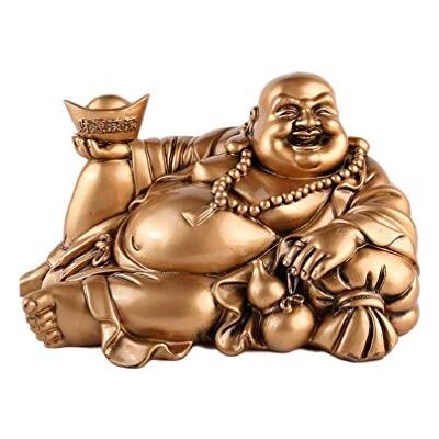 lachineuse Lange Lachende Grote Boeddha Beeldje Boeddhistische tradities Yuan Bao Lingot, Wu Lou Drinkfles Geluksbrenger, Geluk, Fortuin Gouden Hars Standbeeld 14 cm Decoratief Idee & lachineuse Lange Lachende Grote Boeddha Beeldje Boeddhistische tradities Yuan Bao Lingot, Wu Lou Drinkfles Geluksbrenger, Geluk, Fortuin Gouden Hars Standbeeld 14 cm Decoratief Idee &