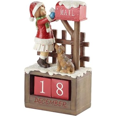 Villeroy & Boch Winter collage accessoires kalender meisje kleurrijk 12,5 x 8 x 22,5 cm Villeroy & Boch Winter collage accessoires kalender meisje kleurrijk 12,5 x 8 x 22,5 cm