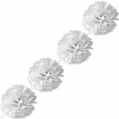 amscan 22555-08 Fluffy bruiloft slinger 365 x 13,9 cm, wit amscan 22555-08 Fluffy bruiloft slinger 365 x 13,9 cm, wit