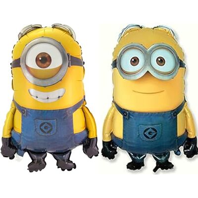 Toyland Dave en Stuart folieballonnen (CS126+CS141) 76,2 cm, 2 stuks Toyland Dave en Stuart folieballonnen (CS126+CS141) 76,2 cm, 2 stuks