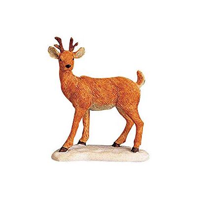 Lemax 92343 Figuur kerstdorp: hert op de klomp Lemax 92343 Figuur kerstdorp: hert op de klomp