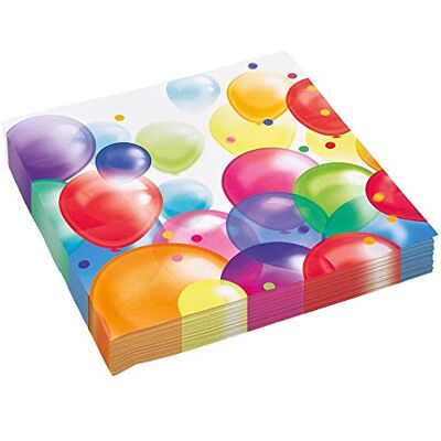 amscan 9900323 – 20 servetten Balloons amscan 9900323 – 20 servetten Balloons