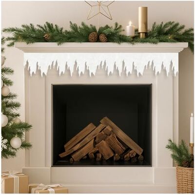 com-four ® IJsslinger van 5 meter als kerstdecoratie com-four ® IJsslinger van 5 meter als kerstdecoratie