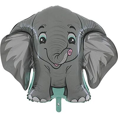 Toyland ® Karakterblad voor grijze olifant, 102 cm feestballon voor kinderen feestdecoraties Toyland ® Karakterblad voor grijze olifant, 102 cm feestballon voor kinderen feestdecoraties