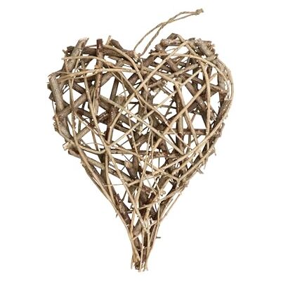 GLOREX 6 3804 724 Natuurlijk rotan hart, ca. 28 x 38 x 5 cm, geschikt als tafel-, wand- of deurdecoratie GLOREX 6 3804 724 Natuurlijk rotan hart, ca. 28 x 38 x 5 cm, geschikt als tafel-, wand- of deurdecoratie