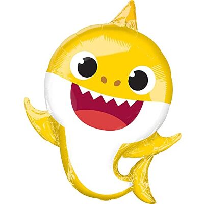 amscan Anagram 4076001 Baby Shark folieballon 66 cm amscan Anagram 4076001 Baby Shark folieballon 66 cm