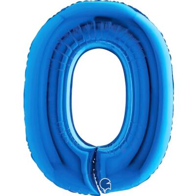 Grabo PartyMarty _000B-P nummer blauw XXL 100 cm verjaardag, huwelijksdag en nog veel meer nieuw feestdecoratie Happy Birthday folieballon (nummer 0) Grabo PartyMarty _000B-P nummer blauw XXL 100 cm verjaardag, huwelijksdag en nog veel meer nieuw feestdecoratie Happy Birthday folieballon (nummer 0)