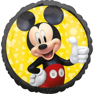 amscan (PKT) Mickey Mouse Forever Standaard ballon voor kinderen amscan (PKT) Mickey Mouse Forever Standaard ballon voor kinderen