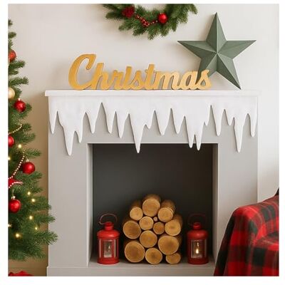 com-four ® IJsslinger van 5 meter als kerstdecoratie com-four ® IJsslinger van 5 meter als kerstdecoratie