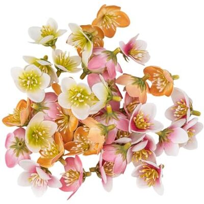 Ideen mit Herz Decoratieve bloemen kunstbloemen bloemkoppen verschillende soorten ca. Ø 4-5 cm (kleurmix 5 ⌀3 cm 38 stuks) Ideen mit Herz Decoratieve bloemen kunstbloemen bloemkoppen verschillende soorten ca. Ø 4-5 cm (kleurmix 5 ⌀3 cm 38 stuks)