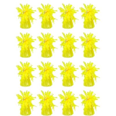 Boland Neonballongewicht met metaalfolie, 16 stuks, 150 g, ballongewicht voor ballonnen en heliumballonnen, feestdecoratie Boland Neonballongewicht met metaalfolie, 16 stuks, 150 g, ballongewicht voor ballonnen en heliumballonnen, feestdecoratie