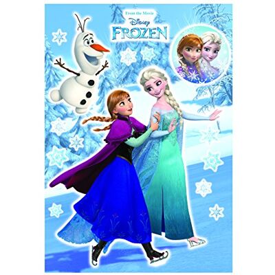 Komar Muursticker, 50 cm x 70 cm, Anna en Elsa Komar Muursticker, 50 cm x 70 cm, Anna en Elsa