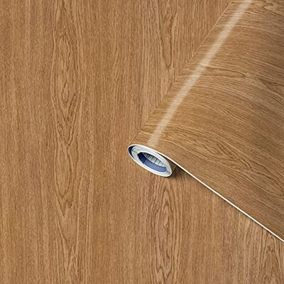 Venilia Perfect Fix 45 Kleeffolie, medium eik, houtlookfolie, meubelfolie, kleeffolie, zelfklevend, 45 cm x 2 m, 170 µm (dikte: 0,17 mm), 53329 Venilia Perfect Fix 45 Kleeffolie, medium eik, houtlookfolie, meubelfolie, kleeffolie, zelfklevend, 45 cm x 2 m, 170 µm (dikte: 0,17 mm), 53329