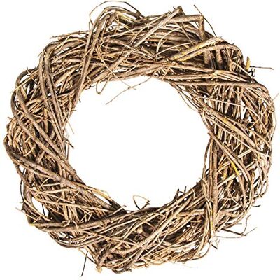Rayher Wijnstokkrans, 40 cm diameter, hoogte 7 cm, decoratief, tafel, advent, deur, naturel Rayher Wijnstokkrans, 40 cm diameter, hoogte 7 cm, decoratief, tafel, advent, deur, naturel