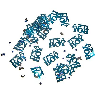 amscan It's a Boy metalen confetti feestaccessoires 14 g amscan It's a Boy metalen confetti feestaccessoires 14 g