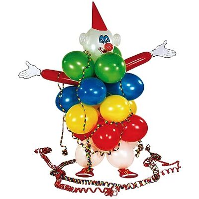 amscan Riethmüller 450001 feestdecoratie decoratieset ballonnen clown amscan Riethmüller 450001 feestdecoratie decoratieset ballonnen clown