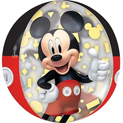 amscan Ballon folie Orbz Mickey Mouse Forever G40 verpakt 38 x 40 cm amscan Ballon folie Orbz Mickey Mouse Forever G40 verpakt 38 x 40 cm