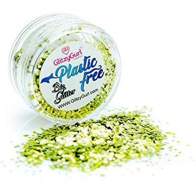 GlitzyGurl Biologisch afbreekbare pailletten, 100% plasticvrij, veganistisch, dierproefvrij (goud) GlitzyGurl Biologisch afbreekbare pailletten, 100% plasticvrij, veganistisch, dierproefvrij (goud)