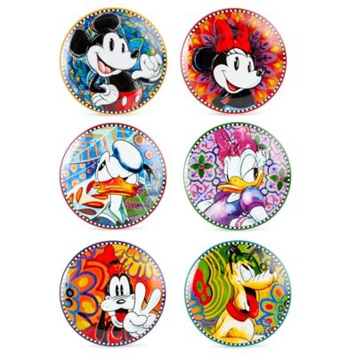 Egan Set van 6 Disney Forever & Ever D.19 dessertschotels Egan Set van 6 Disney Forever & Ever D.19 dessertschotels