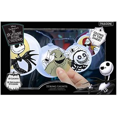 Paladone De vreemde kerst van Monsieur Jack – lichtsnoer met stickers Paladone De vreemde kerst van Monsieur Jack – lichtsnoer met stickers