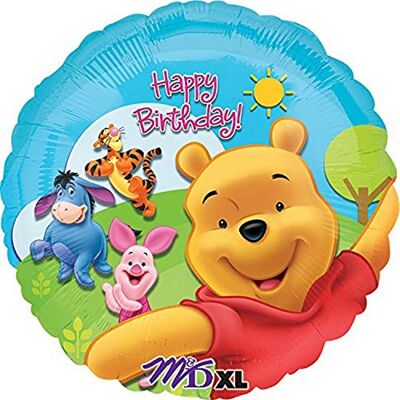 amscan 1574901 18Ic: Pooh & Friends Sunny Birthday amscan 1574901 18Ic: Pooh & Friends Sunny Birthday