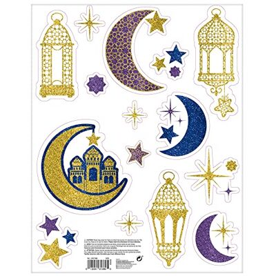 amscan 242168 Eid raamdecoratie 30 x 43 cm amscan 242168 Eid raamdecoratie 30 x 43 cm