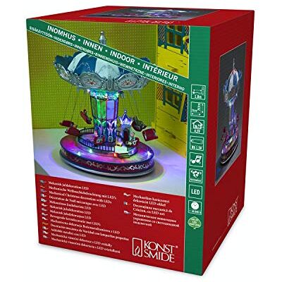 Konstsmide Led-scène "Carrousel" met animatie en 8 klassiek wit, 3443-000EE, naturel Konstsmide Led-scène "Carrousel" met animatie en 8 klassiek wit, 3443-000EE, naturel