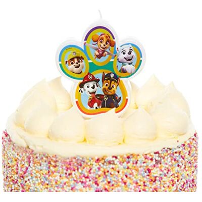 amscan Paw Patrol kaars 2022 9914243 amscan Paw Patrol kaars 2022 9914243