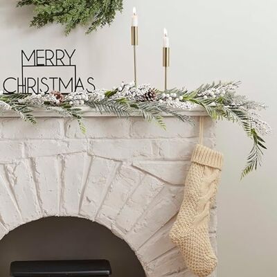 Ginger Ray Slinger met witte bessen NOEL-181 Ginger Ray Slinger met witte bessen NOEL-181