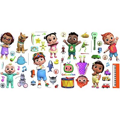 RoomMates Cocomelon muurstickers RMK4958SCS RoomMates Cocomelon muurstickers RMK4958SCS