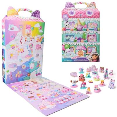 DREAMWORKS GABBY'S DOLLHOUSE Gabby's Dollhouse: de film adventskalender 2025 schattige winterverrassing 24 verrassingsspeelgoed met Gabby-figuur, kattenvrienden en accessoires voor kinderen vanaf 3 jaar DREAMWORKS GABBY'S DOLLHOUSE Gabby's Dollhouse: de film adventskalender 2025 schattige winterverrassing 24 verrassingsspeelgoed met Gabby-figuur, kattenvrienden en accessoires voor kinderen vanaf 3 jaar