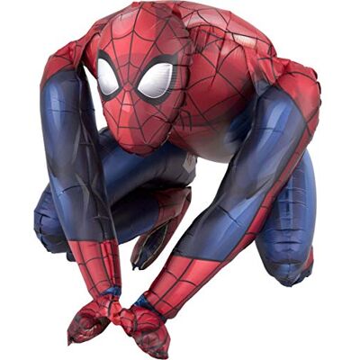 Anagram Amscan 3819401 Spider-Man Sitter Spiderman opblaasbare bal, meerkleurig Anagram Amscan 3819401 Spider-Man Sitter Spiderman opblaasbare bal, meerkleurig
