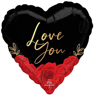 amscan Romantisch blad "Love You" voor Valentijnsdag amscan Romantisch blad "Love You" voor Valentijnsdag