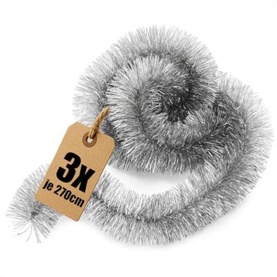 com-four ® 3 x kerstslinger, boomslinger voor perfecte kerstdecoratie, kerstdecoratie, 270 cm Décoration pour sapin de Noël com-four ® 3 x kerstslinger, boomslinger voor perfecte kerstdecoratie, kerstdecoratie, 270 cm Décoration pour sapin de Noël