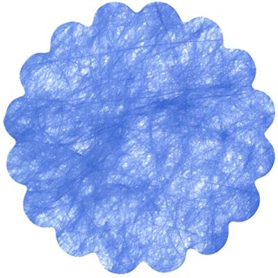 Ciao Envelop met 100 decoraties, Flower Poly Lab (Ø 24 cm), blauw Ciao Envelop met 100 decoraties, Flower Poly Lab (Ø 24 cm), blauw