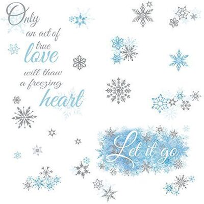 RoomMates Room Mate Disney Frozen muursticker Let It Go RoomMates Room Mate Disney Frozen muursticker Let It Go