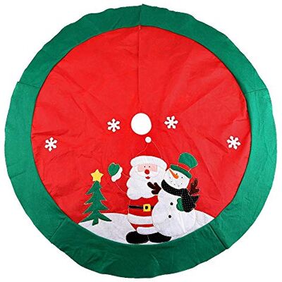 Uten Kerstboomrok, rood, 100 cm, vloerbedekking, kerstboom, basis, decoratie, Kerstmis, ornament, boom, rok, tapijt, schort, dennenvoet Uten Kerstboomrok, rood, 100 cm, vloerbedekking, kerstboom, basis, decoratie, Kerstmis, ornament, boom, rok, tapijt, schort, dennenvoet