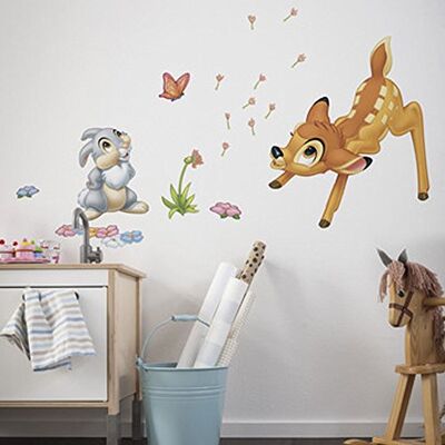 Komar Wandtattoo Bambi Afmeting 50 x 70 cm , Kinderkamer, Muursticker, Wanddecoratie, Muursticker Komar Wandtattoo Bambi Afmeting 50 x 70 cm , Kinderkamer, Muursticker, Wanddecoratie, Muursticker
