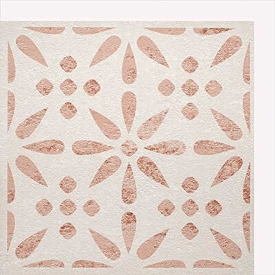 d-c-fix PVC wandtegels, zelfklevende vinyl wandbekleding voor recyclingrenovatie, decoratie, vintage bloemen, 33 cm x 33 cm x 1,4 mm, 1 verpakking = 6 stuks = 0,67 m² d-c-fix PVC wandtegels, zelfklevende vinyl wandbekleding voor recyclingrenovatie, decoratie, vintage bloemen, 33 cm x 33 cm x 1,4 mm, 1 verpakking = 6 stuks = 0,67 m²