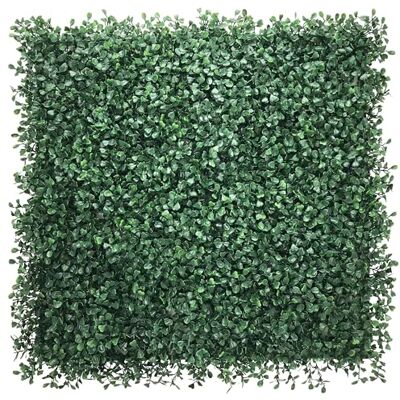 KARAT Kunstmatige wandplanten, 50 x 50 cm, wandtuin, kunstplanten, decoratieve kunstplanten voor muur, balkon en tuin (Boxwood Dark Green) KARAT Kunstmatige wandplanten, 50 x 50 cm, wandtuin, kunstplanten, decoratieve kunstplanten voor muur, balkon en tuin (Boxwood Dark Green)