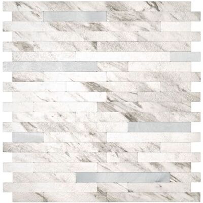 d-c-fix Premium Metalen en marmeren tegels 29,7 x 29,2 cm Decoratieve tegelstickers PVC-coating voor badkamer, keuken d-c-fix Premium Metalen en marmeren tegels 29,7 x 29,2 cm Decoratieve tegelstickers PVC-coating voor badkamer, keuken