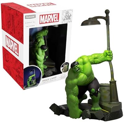 Paladone Marvel Hulk Diorama-lamp, Hulk lichtscène met instelbare helderheid, verzamelobject, 34 cm Paladone Marvel Hulk Diorama-lamp, Hulk lichtscène met instelbare helderheid, verzamelobject, 34 cm