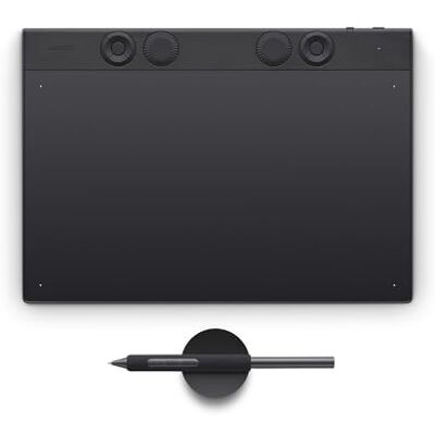 Wacom Intuos Pro Medium, de innovatieve pentablet met Pro Pen 3, compact en licht een veelzijdige keuze voor illustratoren, ontwerpers en foto-editors Wacom Intuos Pro Medium, de innovatieve pentablet met Pro Pen 3, compact en licht een veelzijdige keuze voor illustratoren, ontwerpers en foto-editors